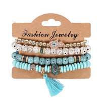 Ethnic Multilayer Beads Bracelets - Bean Concept - Etsy