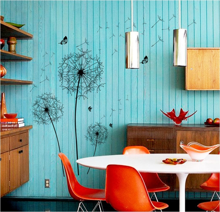 Large Dandelion Flower Wallpaper - Bean Concept - Etsy