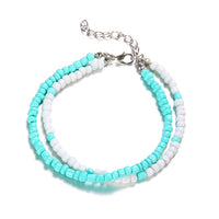 Boho Anklet Bracelet - Bean Concept - Etsy