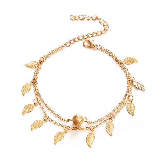 Boho Anklet Bracelet - Bean Concept - Etsy