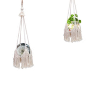 Handmade Macrame Plant Pot Holder - Bean Concept - Etsy