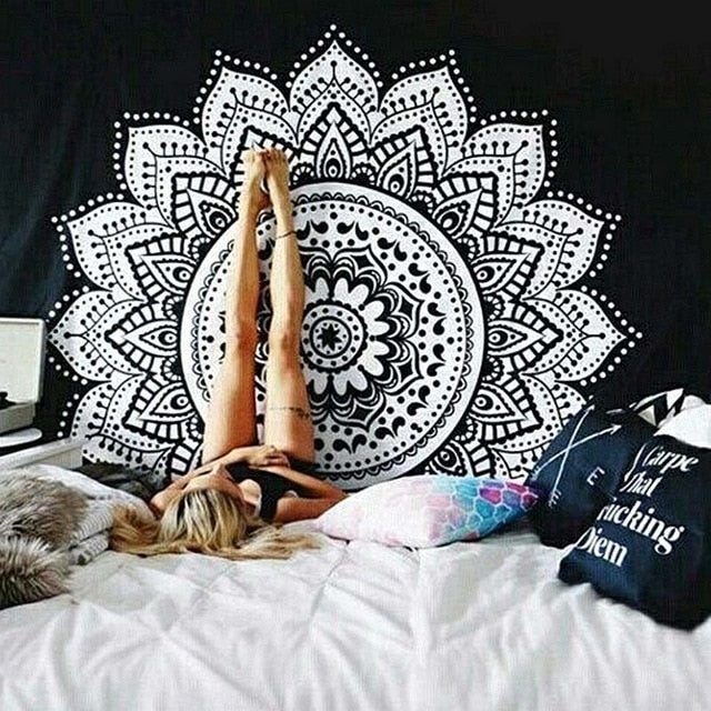 Indian Mandala Tapestry - Bean Concept - Etsy
