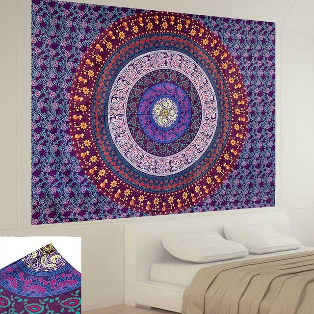 Indian Mandala Tapestry - Bean Concept - Etsy