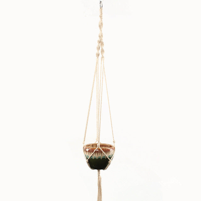 Handmade Macrame Plant Hanger - Bean Concept - Etsy
