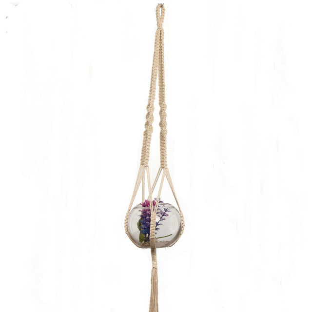 Handmade Macrame Plant Hanger - Bean Concept - Etsy