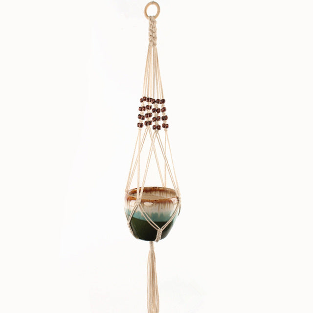 Handmade Macrame Plant Hanger - Bean Concept - Etsy