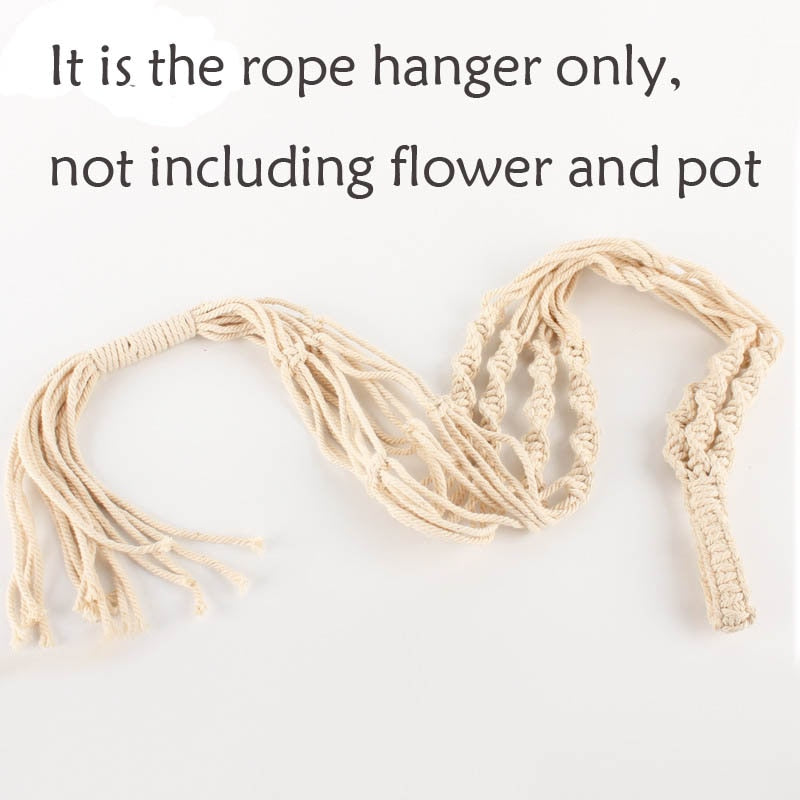 Handmade Macrame Plant Hanger - Bean Concept - Etsy