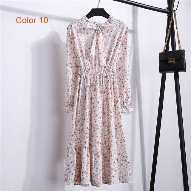 Flower Print Floral Bohemian Dress - Bean Concept - Etsy