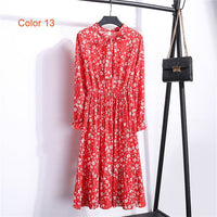 Flower Print Floral Bohemian Dress - Bean Concept - Etsy