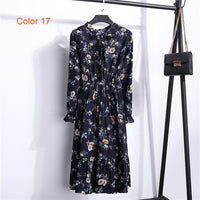 Flower Print Floral Bohemian Dress - Bean Concept - Etsy