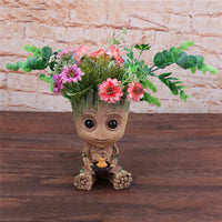 Groot Flower Plant Pot - Bean Concept - Etsy