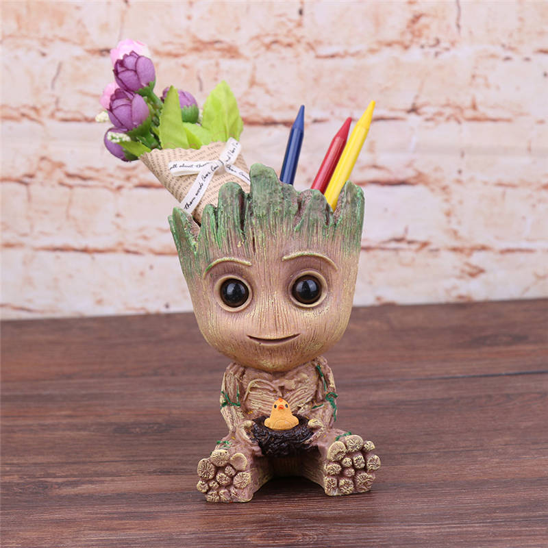 Groot Flower Plant Pot - Bean Concept - Etsy