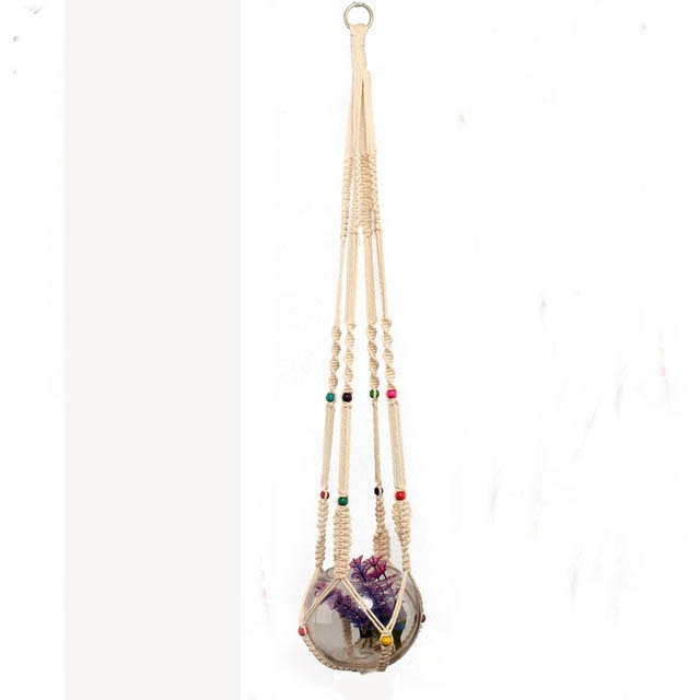 Handmade Macrame Plant Hanger - Bean Concept - Etsy