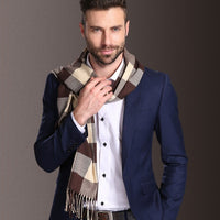 Warm Tartan Scarf - Bean Concept - Etsy