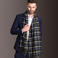 Warm Tartan Scarf - Bean Concept - Etsy