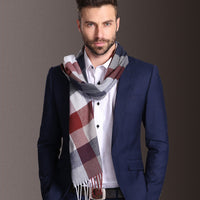Warm Tartan Scarf - Bean Concept - Etsy