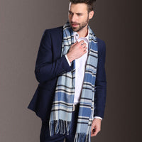 Warm Tartan Scarf - Bean Concept - Etsy