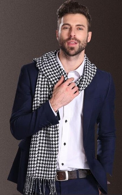 Warm Tartan Scarf - Bean Concept - Etsy