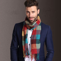 Warm Tartan Scarf - Bean Concept - Etsy