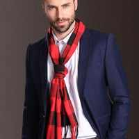 Warm Tartan Scarf - Bean Concept - Etsy