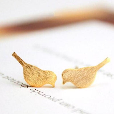 Bird Stud Earrings - Bean Concept - Etsy