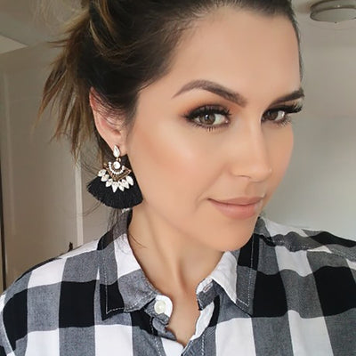 Bohemian Tassel Dangle Drop Earrings - Bean Concept - Etsy