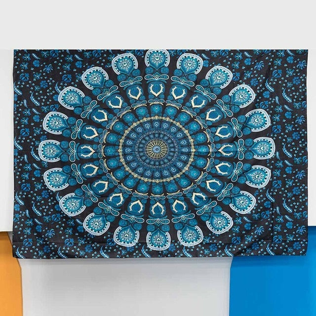 Indian Mandala Tapestry - Bean Concept - Etsy