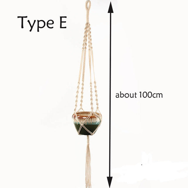 Indoor Plant Pot Hanger - Bean Concept - Etsy