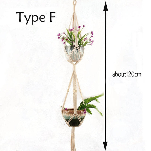 Indoor Plant Pot Hanger - Bean Concept - Etsy