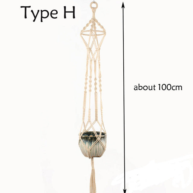 Indoor Plant Pot Hanger - Bean Concept - Etsy