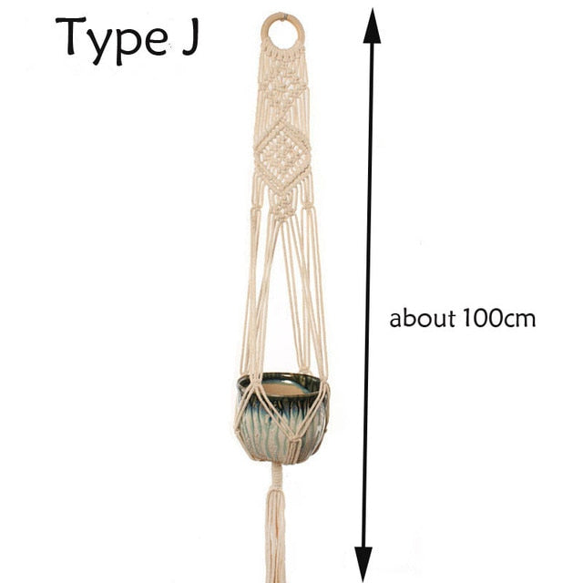 Indoor Plant Pot Hanger - Bean Concept - Etsy