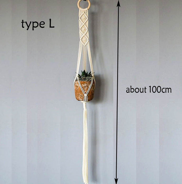 Indoor Plant Pot Hanger - Bean Concept - Etsy