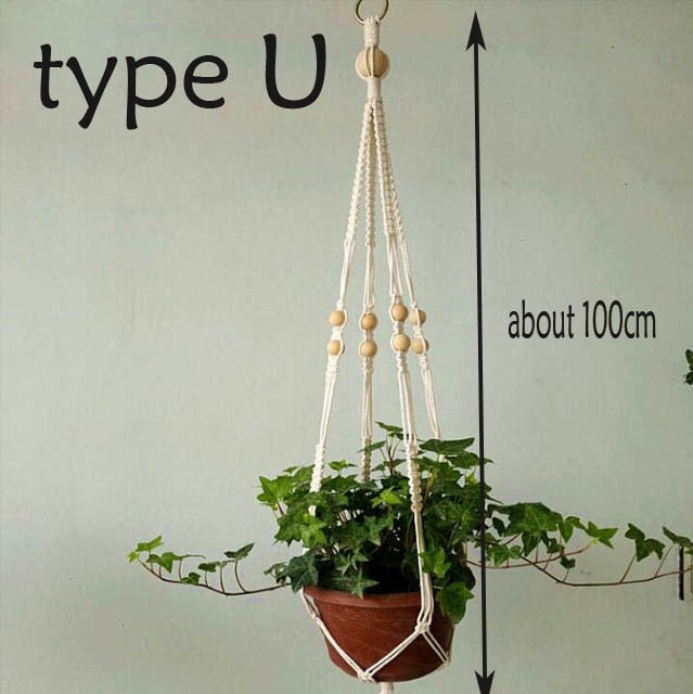 Indoor Plant Pot Hanger - Bean Concept - Etsy