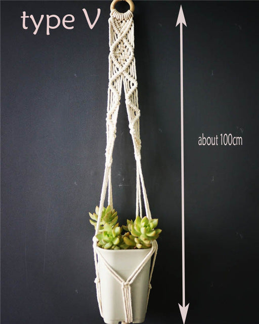 Indoor Plant Pot Hanger - Bean Concept - Etsy