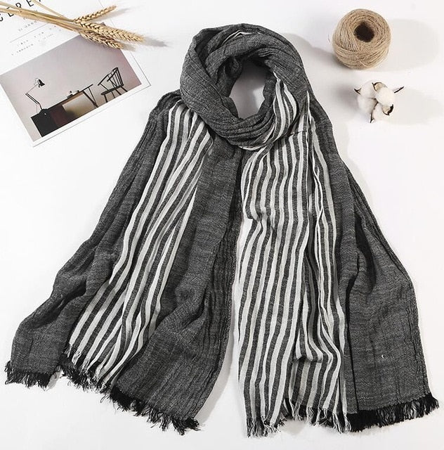Plaid Tassel Shawls - Bean Concept - Etsy