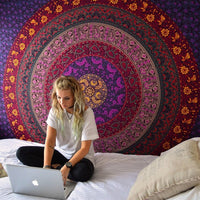 Indian Mandala Tapestry - Bean Concept - Etsy