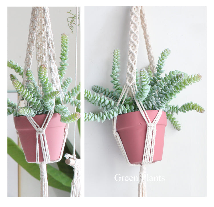 Plant Flower Pot Hanger - Bean Concept - Etsy