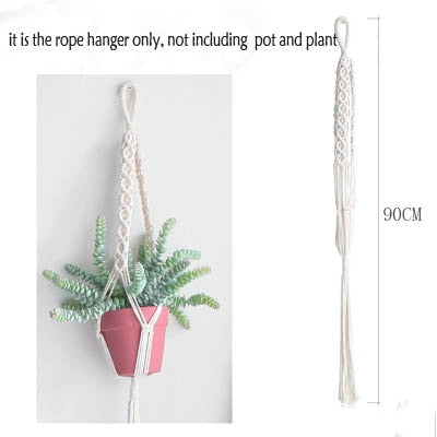 Plant Flower Pot Hanger - Bean Concept - Etsy