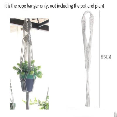 Plant Flower Pot Hanger - Bean Concept - Etsy