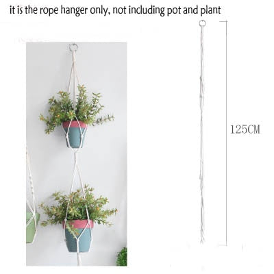 Plant Flower Pot Hanger - Bean Concept - Etsy