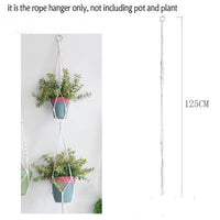 Plant Flower Pot Hanger - Bean Concept - Etsy