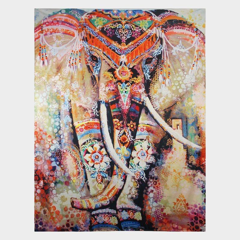 Indian Elephant Tapestry - Bean Concept - Etsy