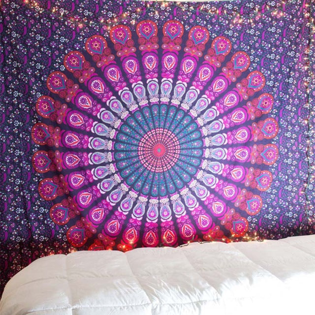 Indian Mandala Tapestry - Bean Concept - Etsy