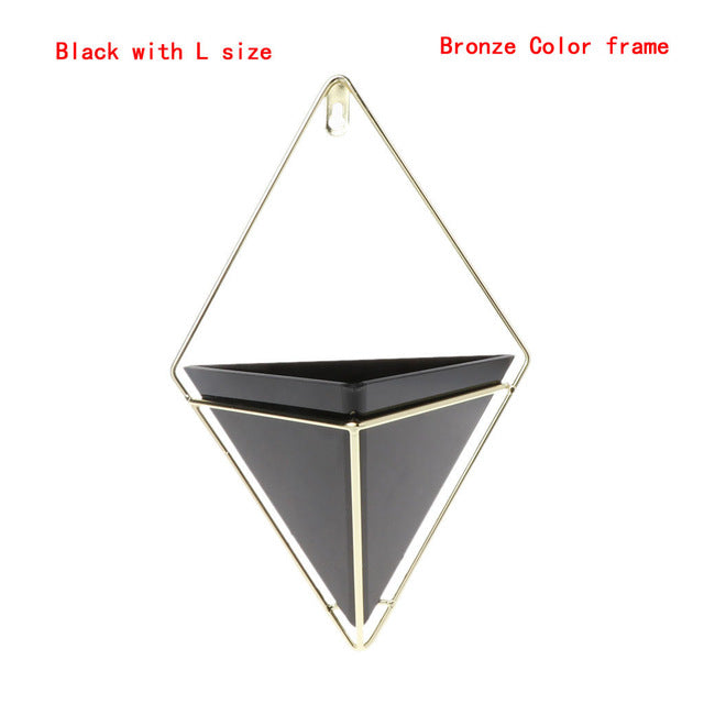Geometric Hanging Flower Plant Pots Holder - Bean Concept - Etsy