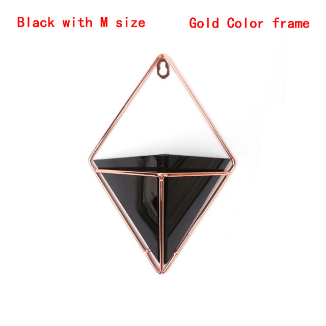 Geometric Hanging Flower Plant Pots Holder - Bean Concept - Etsy