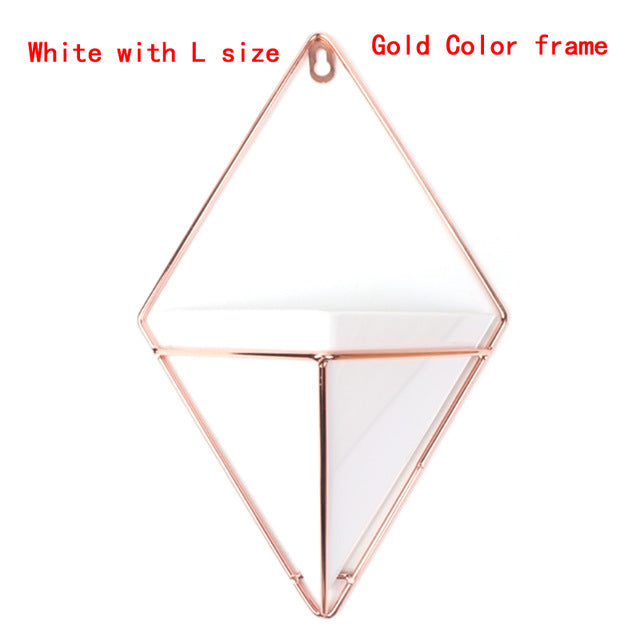 Geometric Hanging Flower Plant Pots Holder - Bean Concept - Etsy