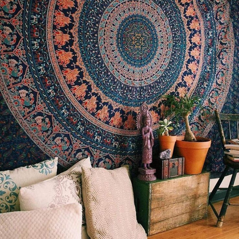 Indian Hippie Tapestry - Bean Concept - Etsy