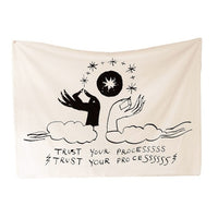 Trust Your Process Tapestries Decor - Bean Concept - Etsy