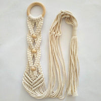 Handmade Linen Braided Plant Hanger - Bean Concept - Etsy