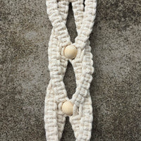 Handmade Linen Braided Plant Hanger - Bean Concept - Etsy